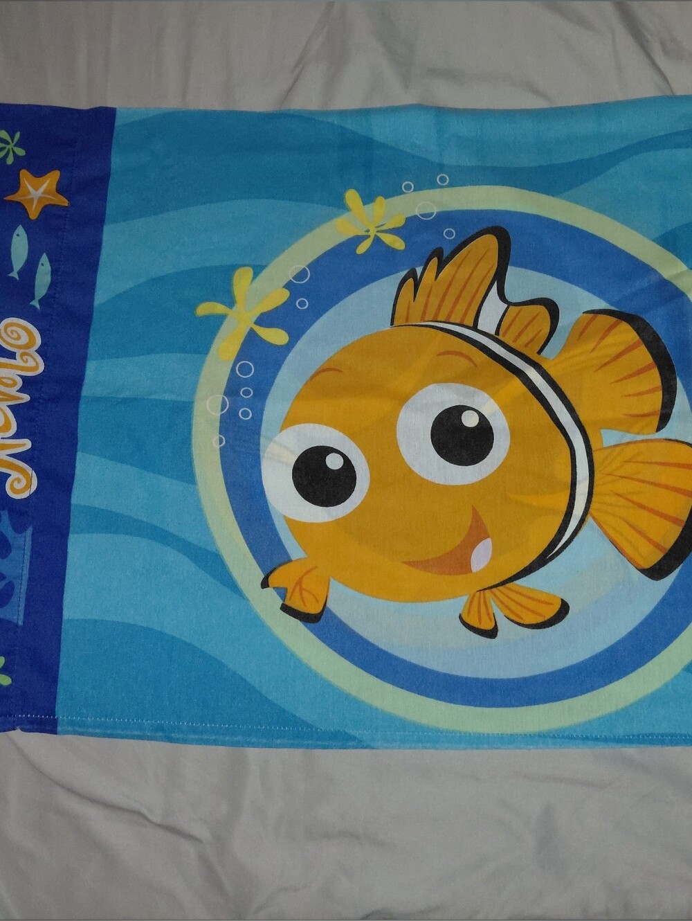 Vintage Disney Pixar Finding Nemo Dory Pillowcase Standard